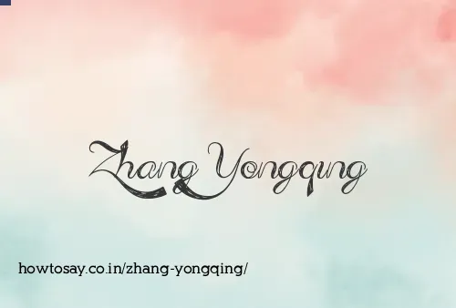 Zhang Yongqing
