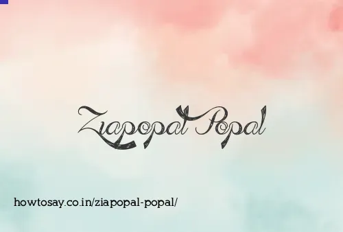 Ziapopal Popal