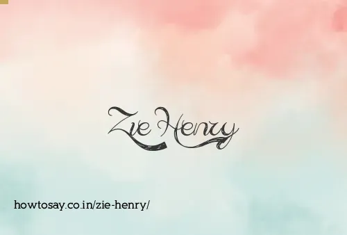 Zie Henry