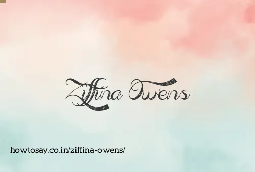 Ziffina Owens