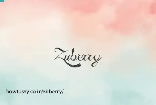 Ziiberry