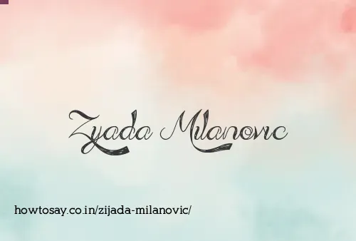 Zijada Milanovic