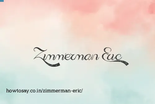 Zimmerman Eric