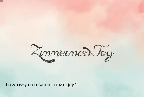 Zimmerman Joy