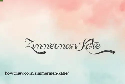 Zimmerman Katie