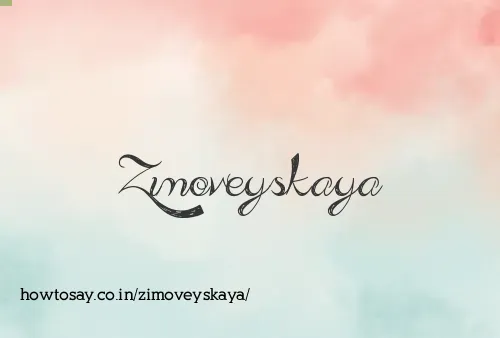 Zimoveyskaya