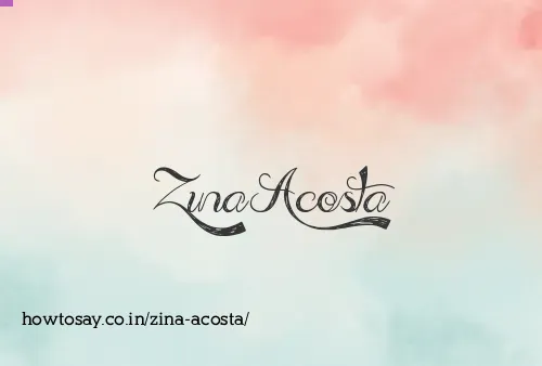 Zina Acosta