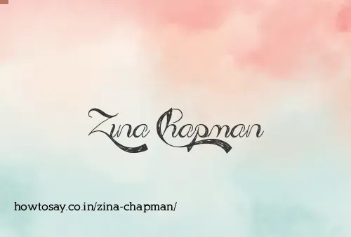 Zina Chapman