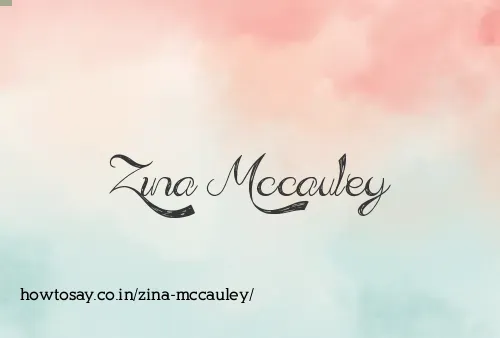 Zina Mccauley