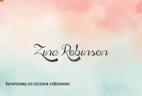 Zina Robinson