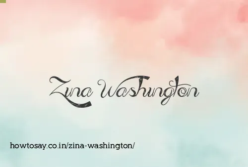Zina Washington