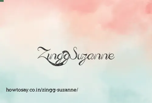 Zingg Suzanne