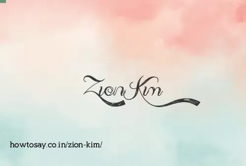 Zion Kim