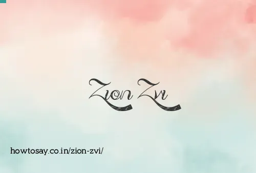 Zion Zvi