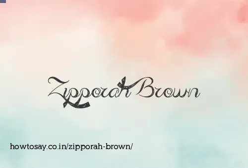 Zipporah Brown
