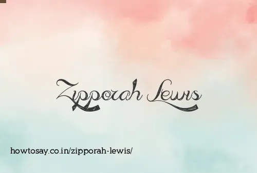 Zipporah Lewis
