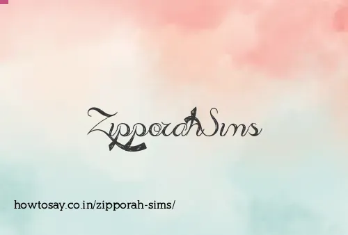 Zipporah Sims