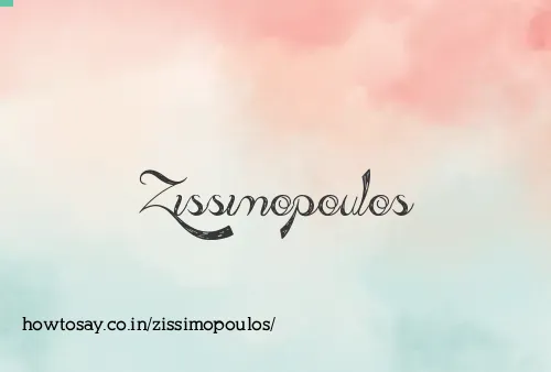 Zissimopoulos