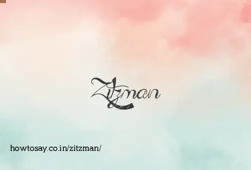 Zitzman