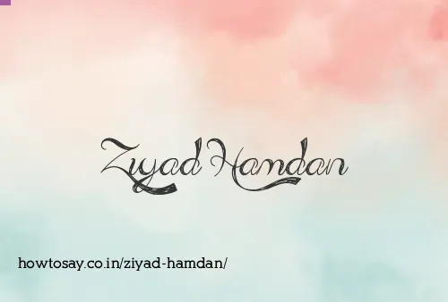 Ziyad Hamdan