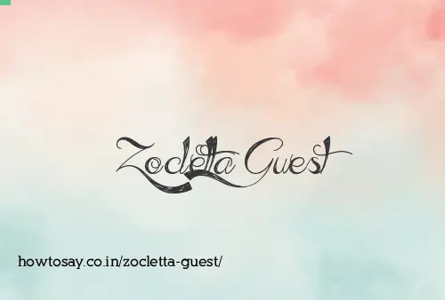 Zocletta Guest