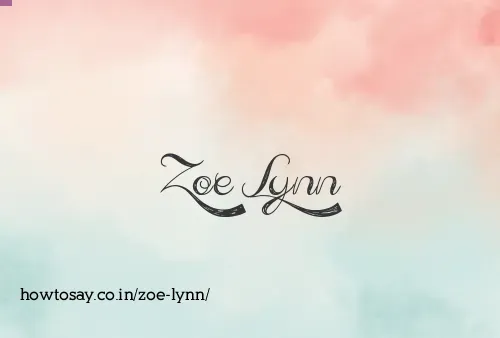 Zoe Lynn