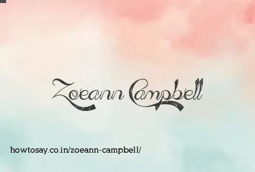 Zoeann Campbell