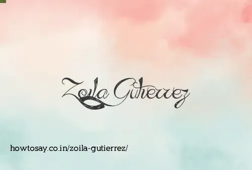 Zoila Gutierrez