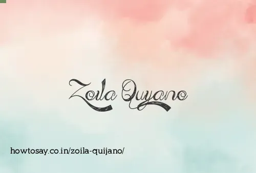 Zoila Quijano