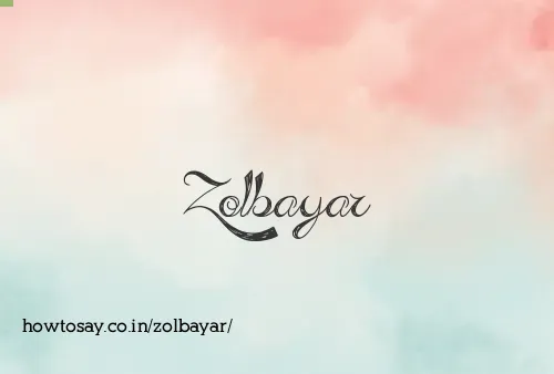 Zolbayar