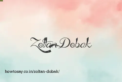 Zoltan Dobak