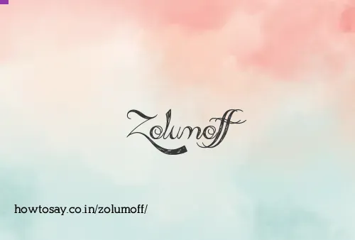 Zolumoff