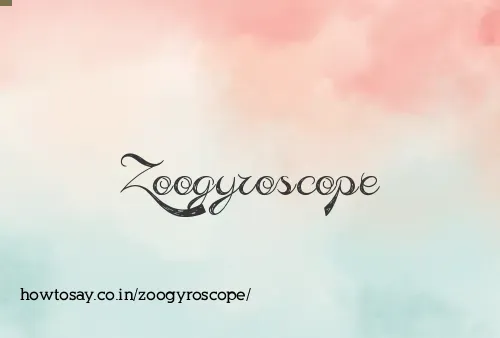 Zoogyroscope