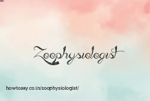 Zoophysiologist