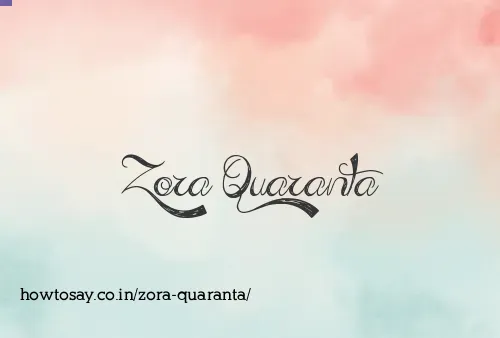 Zora Quaranta