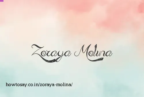 Zoraya Molina