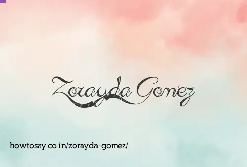 Zorayda Gomez