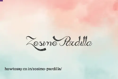 Zosimo Pardilla