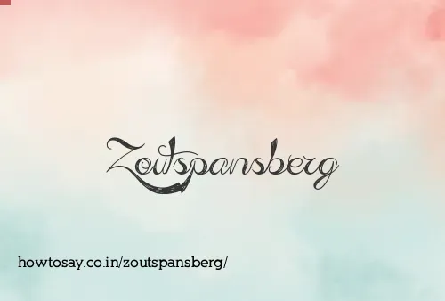 Zoutspansberg