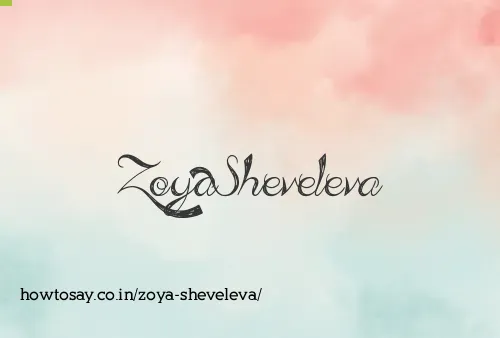 Zoya Sheveleva