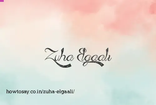 Zuha Elgaali