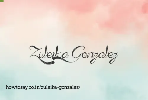 Zuleika Gonzalez