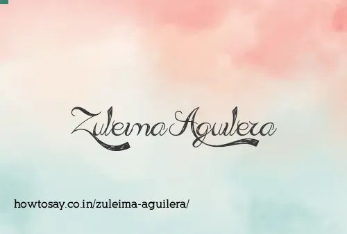 Zuleima Aguilera
