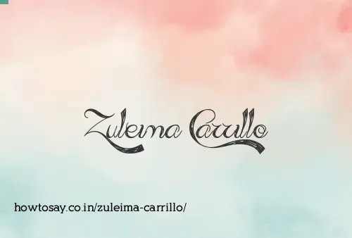 Zuleima Carrillo
