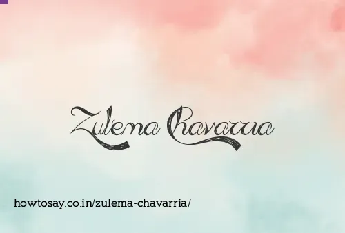 Zulema Chavarria