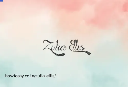 Zulia Ellis