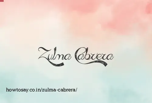 Zulma Cabrera