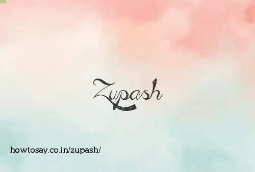Zupash