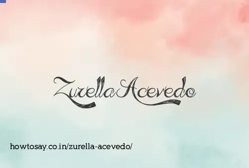 Zurella Acevedo