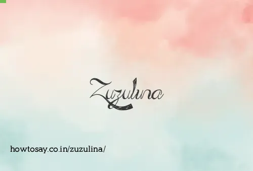 Zuzulina